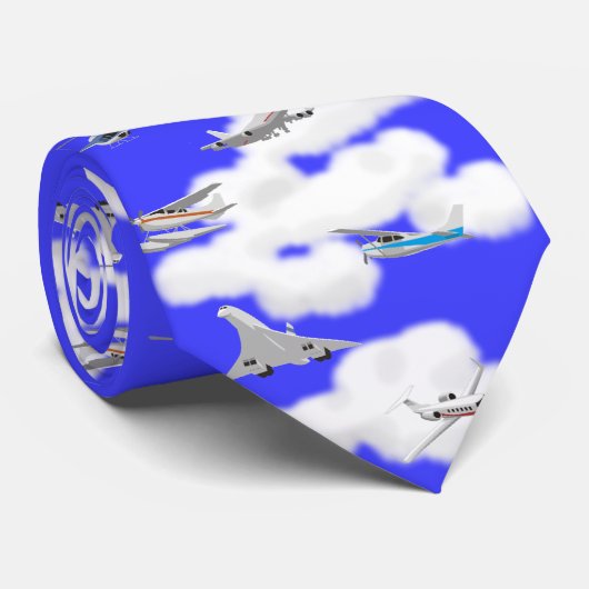 フレンドリーな空のタイを飛ばして下さい ネクタイ (ロール)