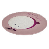 フレンドリーな赤タマネギの漫画|のまな板 カッティングボード (角)