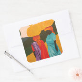 フレンドリーな遭遇2006年 スクエアシール (封筒)