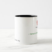 フレンドリーな顔のマグより多く ツートーンマグカップ (中央)