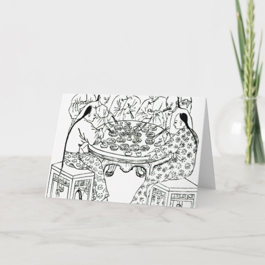 フレンドリーな食事 カード (正面)