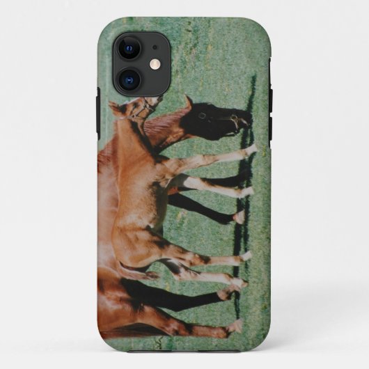 フレンドリーな馬 Case-Mate iPhoneケース (裏面)