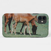 フレンドリーな馬 Case-Mate iPhoneケース (裏面(横))