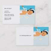 フレンドリーなAcupuncturistの名刺 名刺 (正面/裏面)