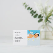 フレンドリーなAcupuncturistの名刺 名刺 (スタンド正面)