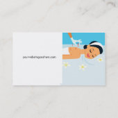 フレンドリーなAcupuncturistの名刺 名刺 (裏面)