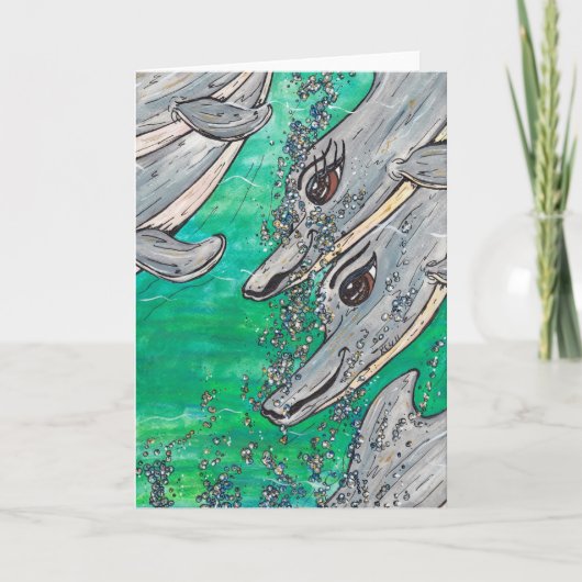 フレンドリーイルカ脚 カード (正面)