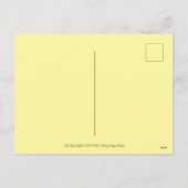 フレンドリーイースター卵ドラゴンかわいいファンタジー シーズンポストカード (裏面)