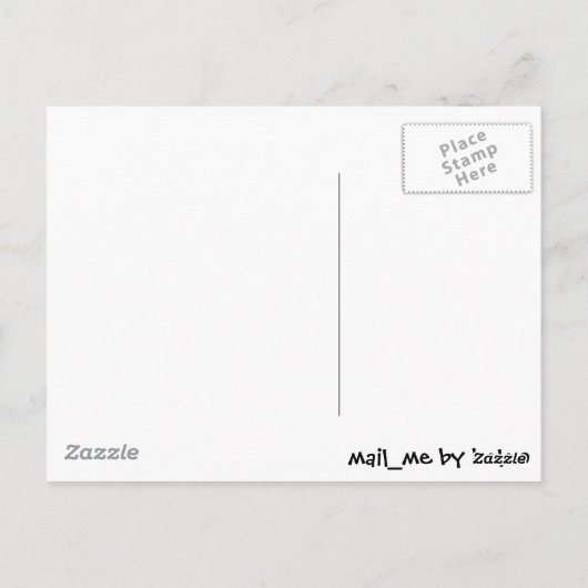 フレンドリーエイリアン ポストカード (裏面)