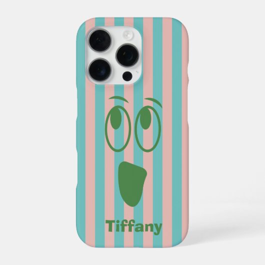 フレンドリーゴーストストライプ iPhoneケース (裏面)