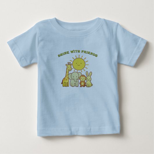 フレンドリーサンTシャツ ベビーTシャツ (正面)