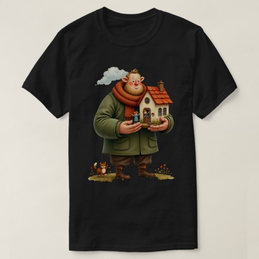 フレンドリージャイアント Tシャツ (デザイン正面)