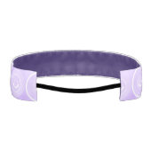 フレンドリースマイル薄紫 アスレチックヘッドバンド (裏面)