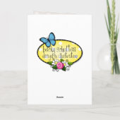 フレンドリーデイジー恵み- "Forever Friend" カード (裏面)