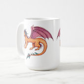 フレンドリードラゴン コーヒーマグカップ (正面左)