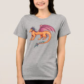 フレンドリードラゴン トライブレンドTシャツ (正面)