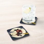 フレンドリーハロウィン魔女キッズ コースター (右側)