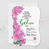 フレンドリーバラ 招待状 (正面)