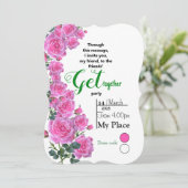 フレンドリーバラ 招待状 (スタンド正面)