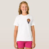 フレンドリーバーバー ライオン キッズ Tシャツ (正面フル)
