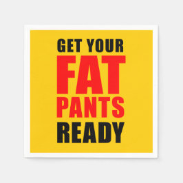 フレンドリーファットパンツ準備ナプキンを取得 スタンダードカクテルナプキン