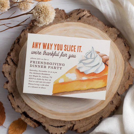 フレンドリーモダンディナー 招待状