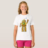 フレンドリーロボットガールズTシャツ Tシャツ (正面フル)