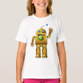 フレンドリーロボットガールズTシャツ Tシャツ (正面)