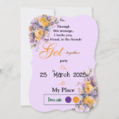 フレンドリーローズ 招待状 (正面)