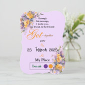 フレンドリーローズ 招待状 (スタンド正面)