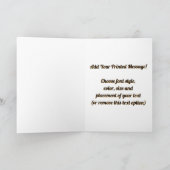 フレンドリー幽霊たちとパルスハロウィーン カード (内部)