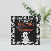 フレンドリー幽霊ハローウィンパーティまたはハ幽霊のよく出るウス 招待状 (スタンド正面)