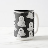 フレンドリー幽霊 ツートーンマグカップ (正面右)