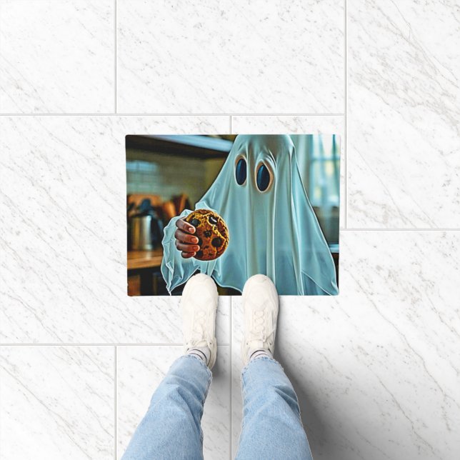 フレンドリー幽霊 ドアマット (室内)