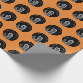 フレンドリー幽霊(ハッピーハローウィン)包装紙 ラッピングペーパー (角)