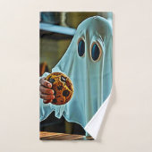 フレンドリー幽霊 バスタオルセット (ハンドタオル)