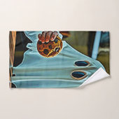 フレンドリー幽霊 バスタオルセット (ハンドタオル)