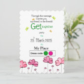 フレンドリー春 招待状 (スタンド正面)