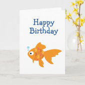 フレンドリー金ゴールドイラストレーション カード (黄色い花)