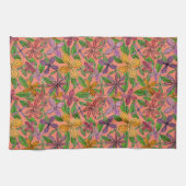 フレンドリー開花 キッチンタオル (横)