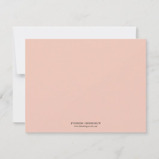 フレンドリー雪だるまノースポールピンク感謝していクホリデー 招待状 (裏面)