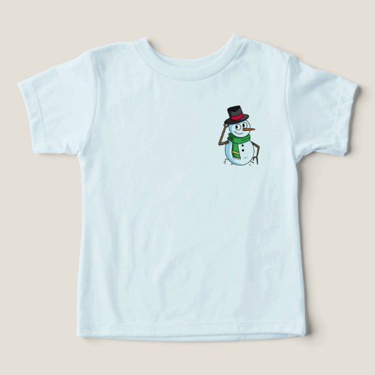 フレンドリー雪だるま (デザイン正面)