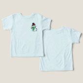 フレンドリー雪だるま (デザイン正面&裏面)