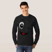 フレンドリー顔ウインカ前向きング表情 Tシャツ (正面フル)