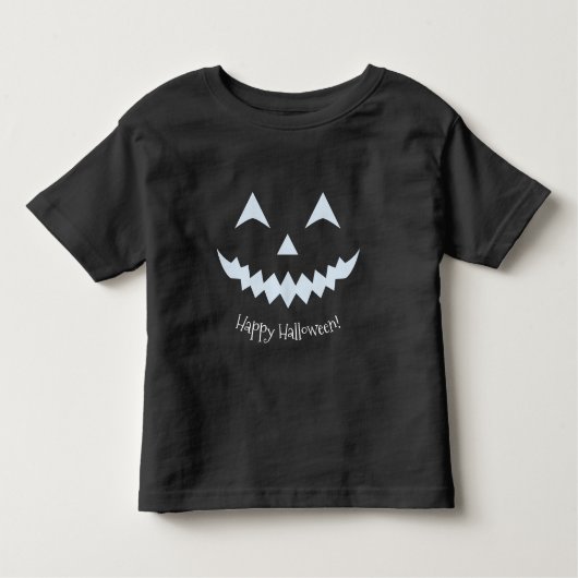 「フレンドリー顔」幼児のTシャツ トドラーTシャツ (正面)