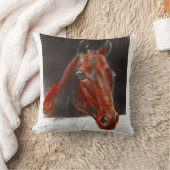 フレンドリー馬 クッション (ブランケット)