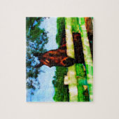 フレンドリー馬 ジグソーパズル (縦)