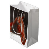 フレンドリー馬 ミディアムペーパーバッグ (正面アングル)