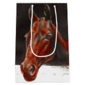 フレンドリー馬 ミディアムペーパーバッグ (裏面)