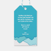 フレンドリー スカイズ | 遠旅のお礼 ギフトタグ (裏面)